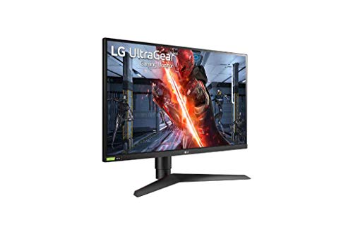 LG 27GN750-B 68,58 cm (27") UltraGear™ IPS Gaming Monitor (240 Hz, 1 ms, HDR, 2x HDMI, Display Port, USB 3.0, Adaptive Sync und Nvidia G-Sync kompatibel), schwarz