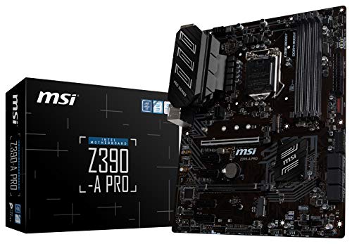 Mainboard|MSI|Intel Z390 Express|LGA1151|ATX|4xPCI-Express 3.0 1x|2xPCI-Express 3.0 16x|1xM.2|Memory DDR4|Memory Slots 4|1x15pin D-sub|1xDVI|1xDisplayPort|2xUSB 2.0|3xUSB 3.1|1xUSB Type C|1xPS/2