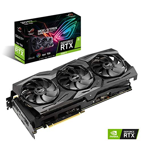 ASUS ROG Strix GeForce RTX 2080Ti Advanced A11G GDDR6 HDMI DP 1.4 USB Type-C (ROG Strix RTX 2080Ti A11G) Grafikkarte ROG-STRIX-RTX2080TI-A11G-GAMING