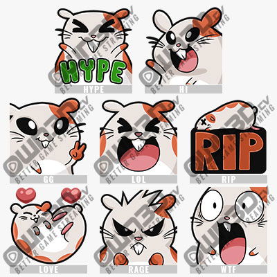 Hamster Emotes