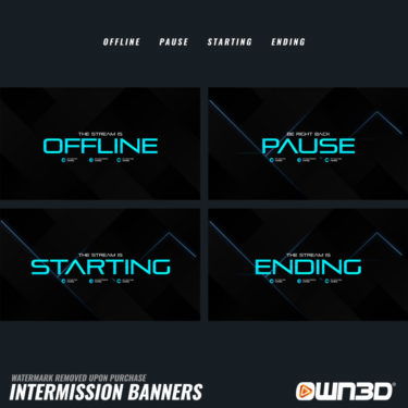 Clarity  - Stream Offline Banner