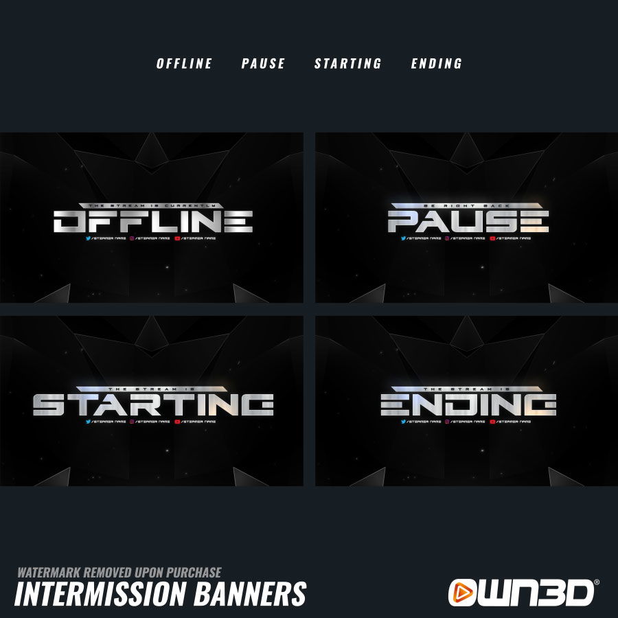 DarkMode  - Stream Offline Banner