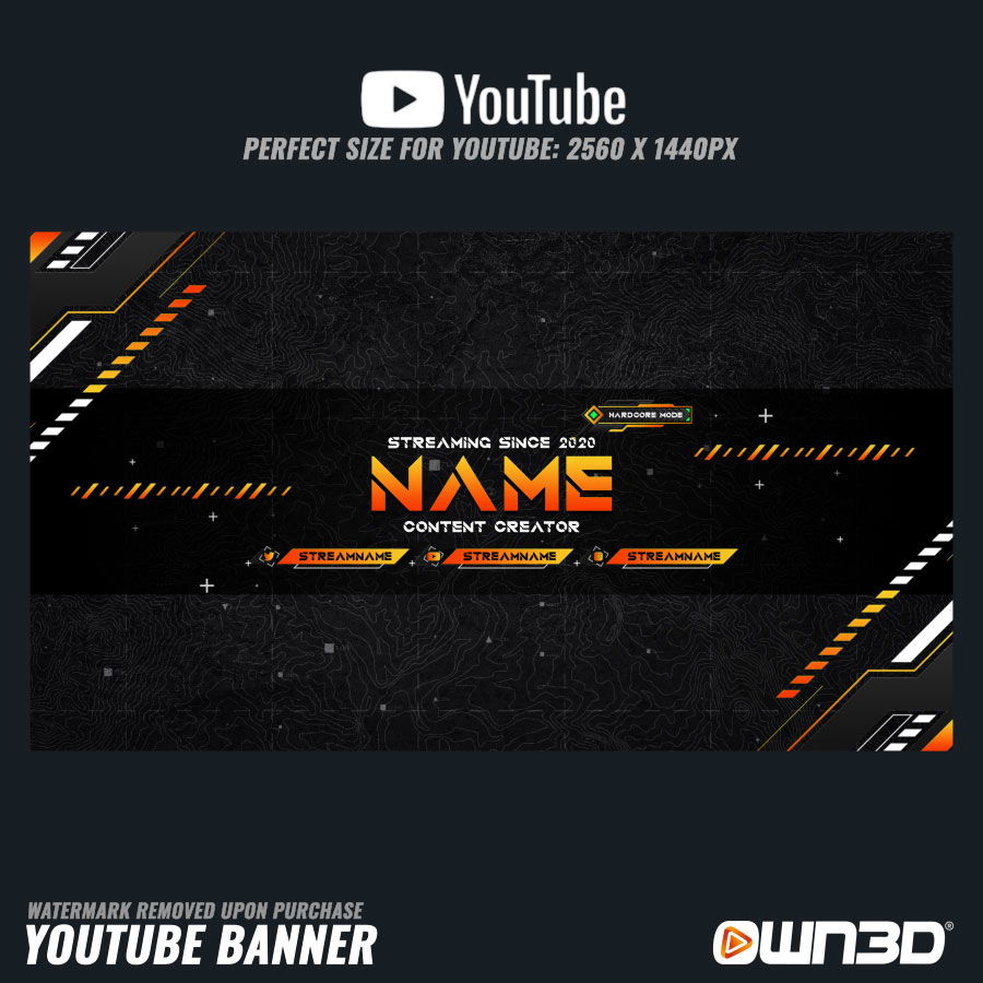 Hardcore Gaming YouTube Banner