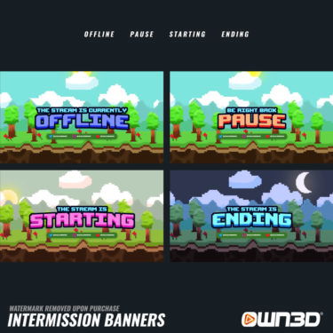 PixelWorld  - Stream Offline Banner