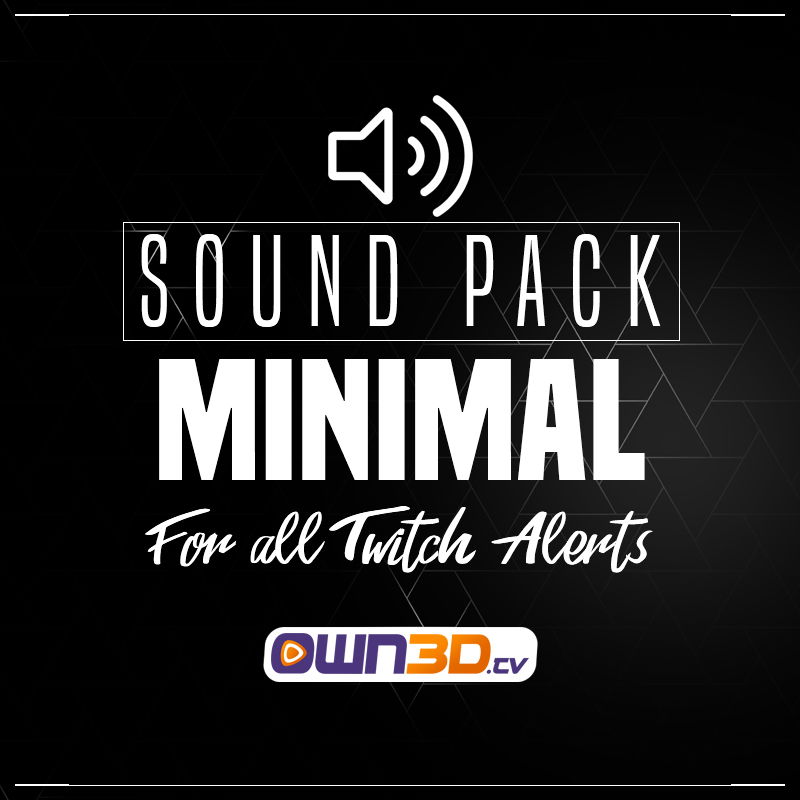 Minimal Twitch Alert Sounds