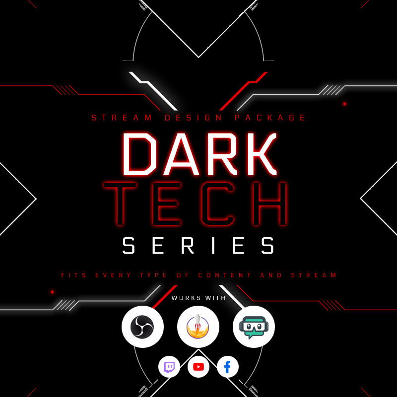 Darktech Stream Overlay Package for DayZ