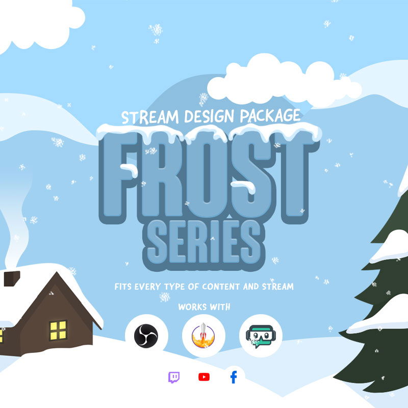 Frost Stream Overlay Package for Winter