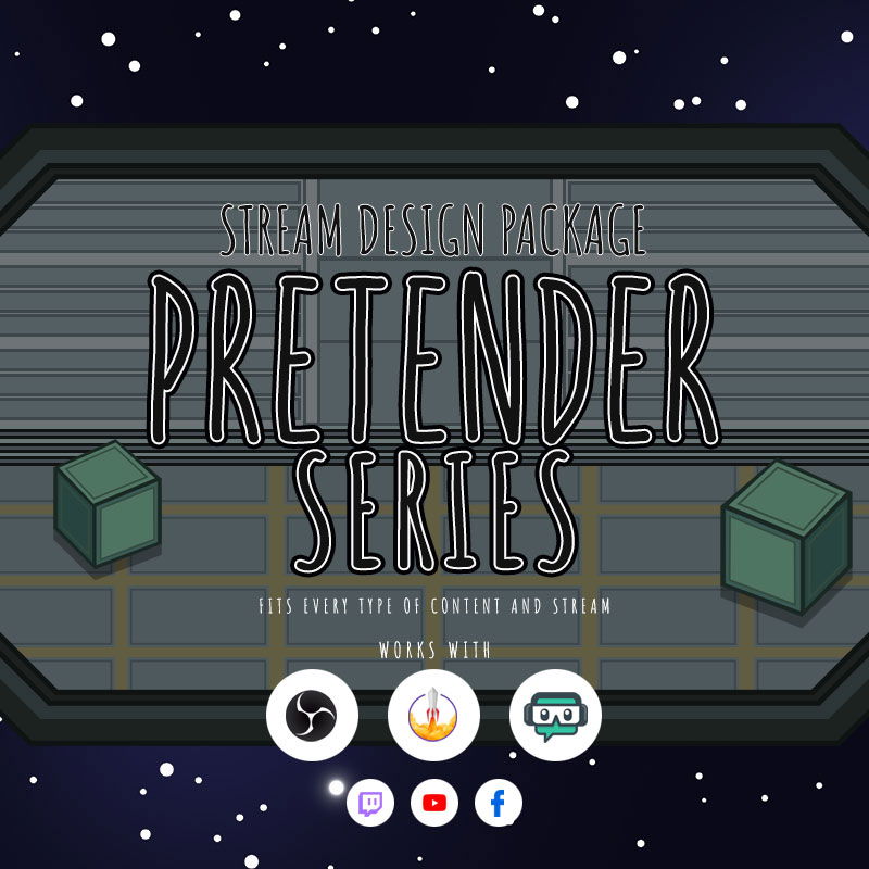 Pretender Stream Overlay Package for Winter