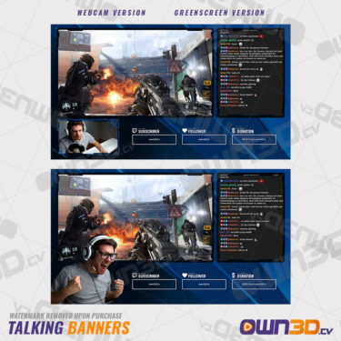 Pure Chat Overlay / Screen / Banner