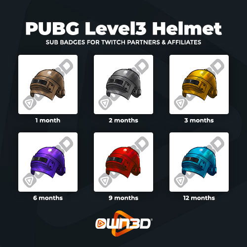 PUBG Level 3 Helmet