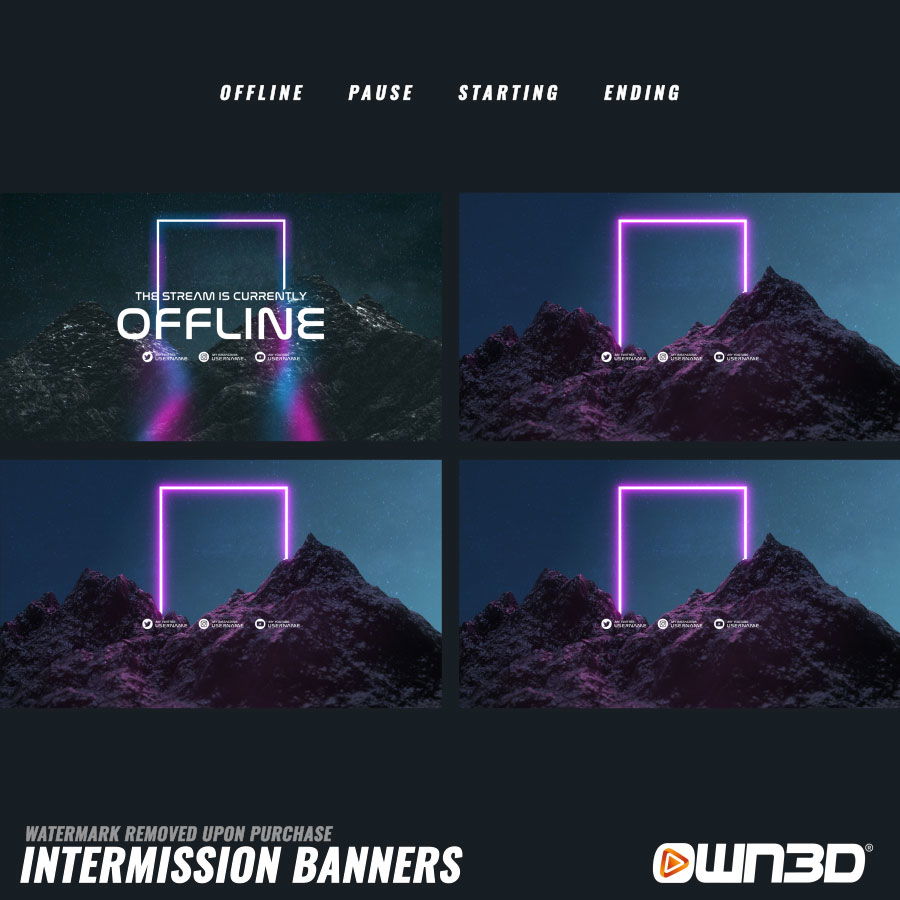 Synthrunner  - Stream Offline Banner