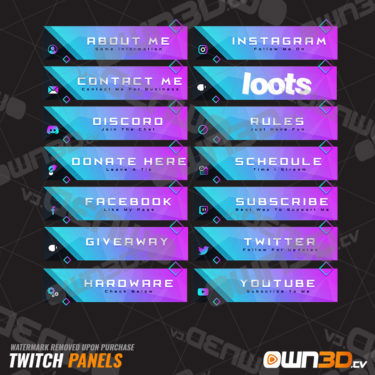 Iridos Twitch Panels